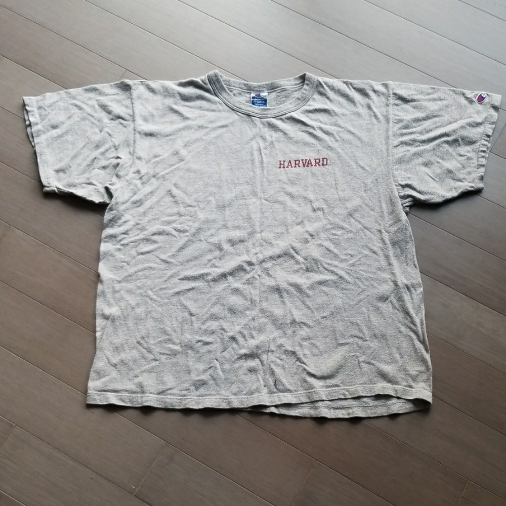 VTG champion harvard spellout shirt